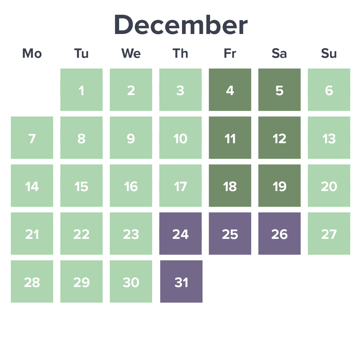 December 2026 Tariff