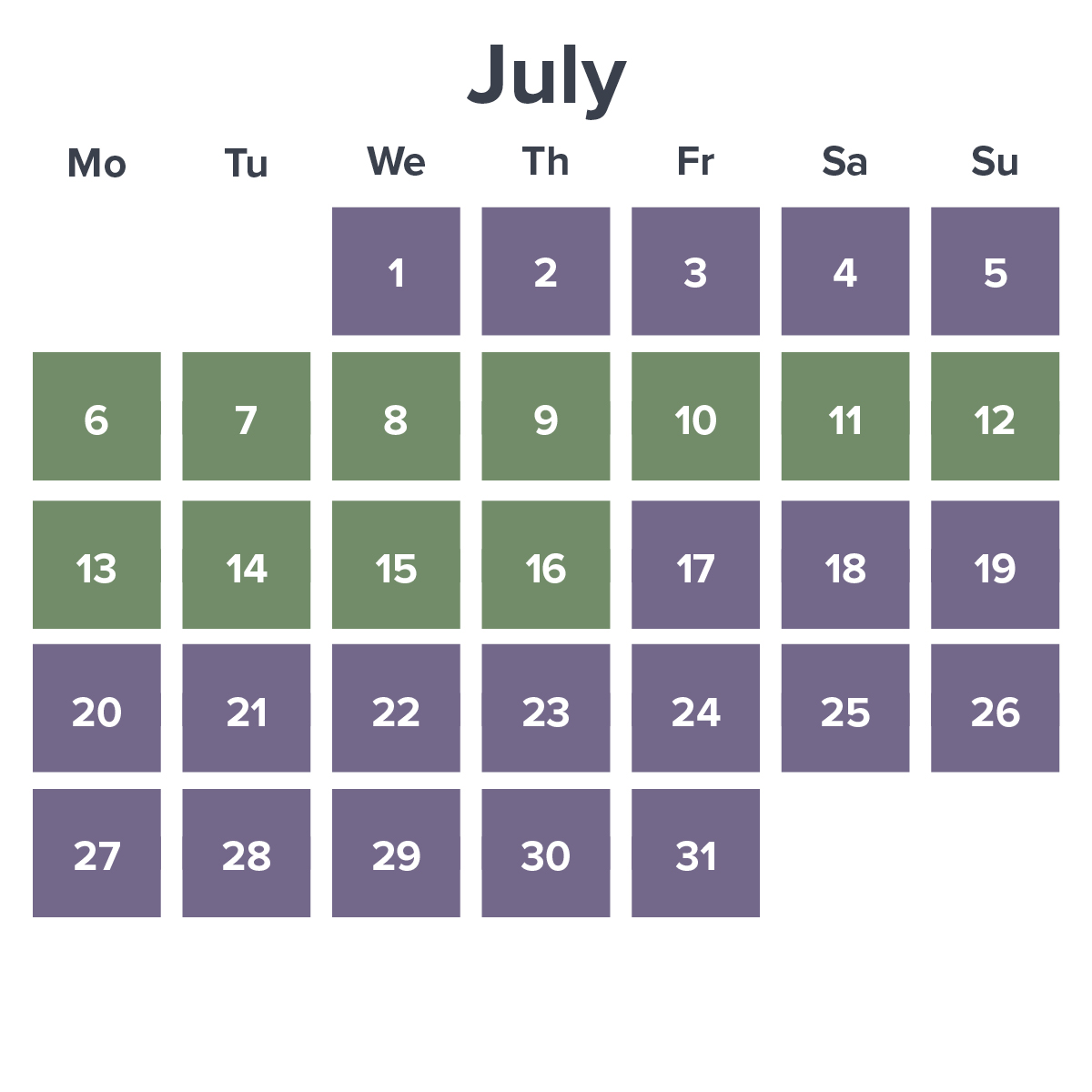 July 2026 Tariff
